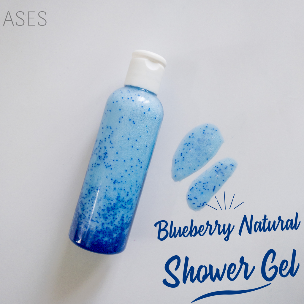 Blueberry Natural Exfoliating Shower Gel