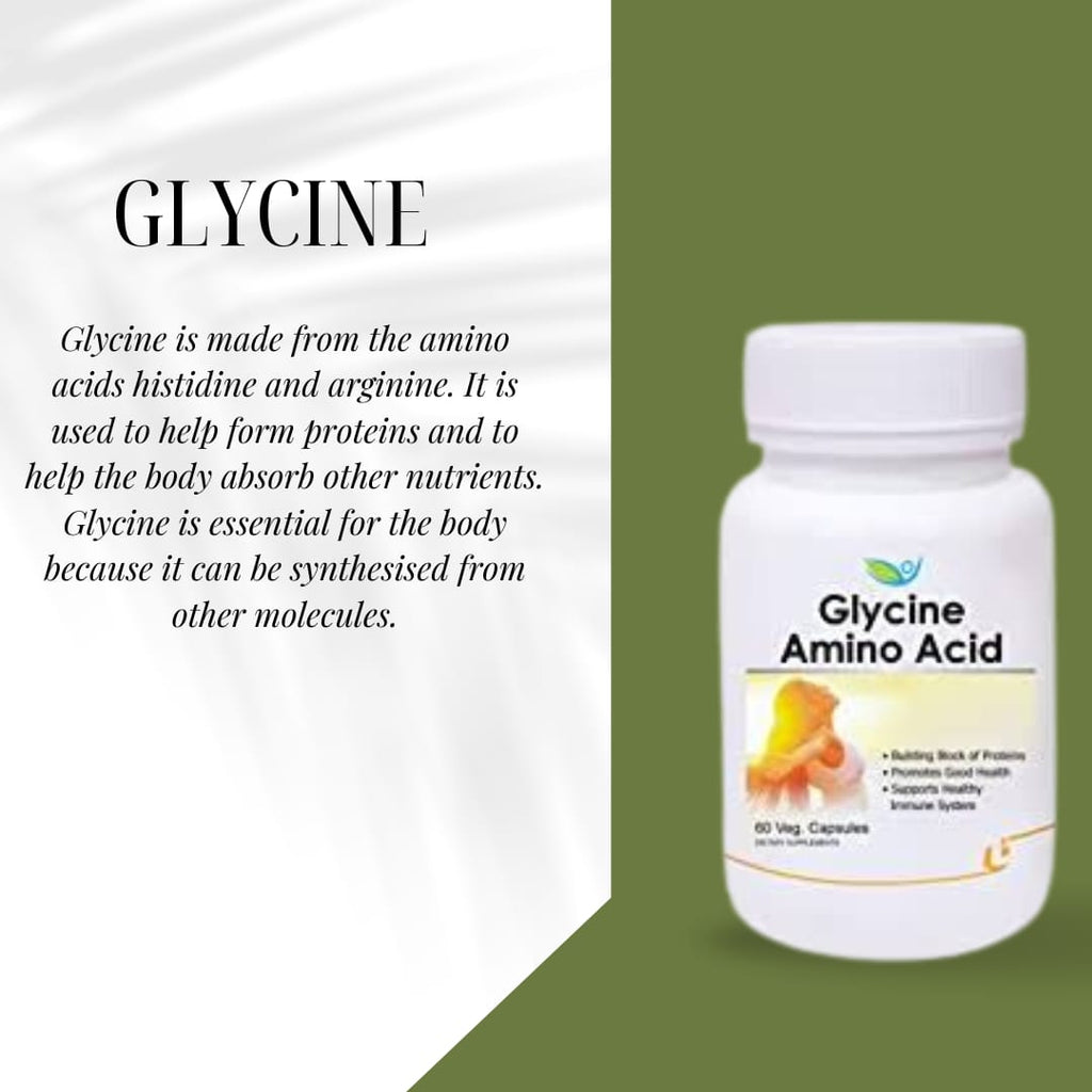 Glycine -Glycine: Uses, Benefits, Side Effects, Dosage, Precautions