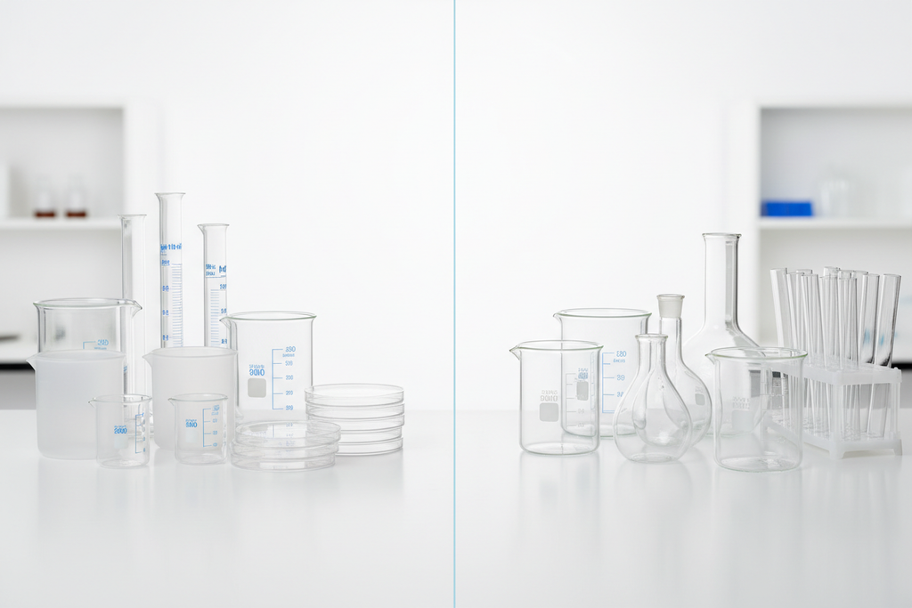 Lab Plasticware vs Glassware - Differences, Uses & Guide – aseschem