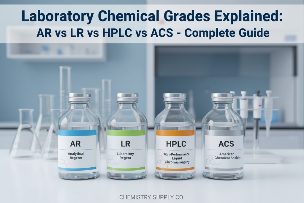 Laboratory Chemical Grades Explained: AR vs LR vs HPLC vs ACS Guide ...