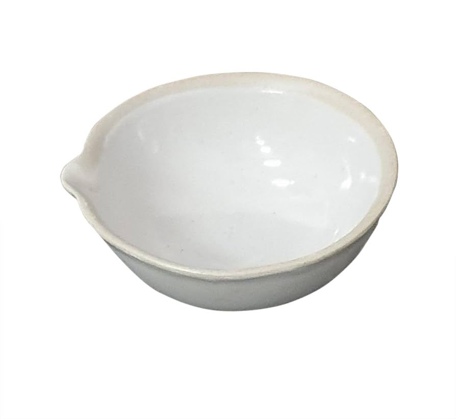 MAGICLULU Evaporation Dish With Handle Lab Evaporation Dishes Evaporating Dish With Handle Laboratory Evaporating Basins Porcelain Evaporating
