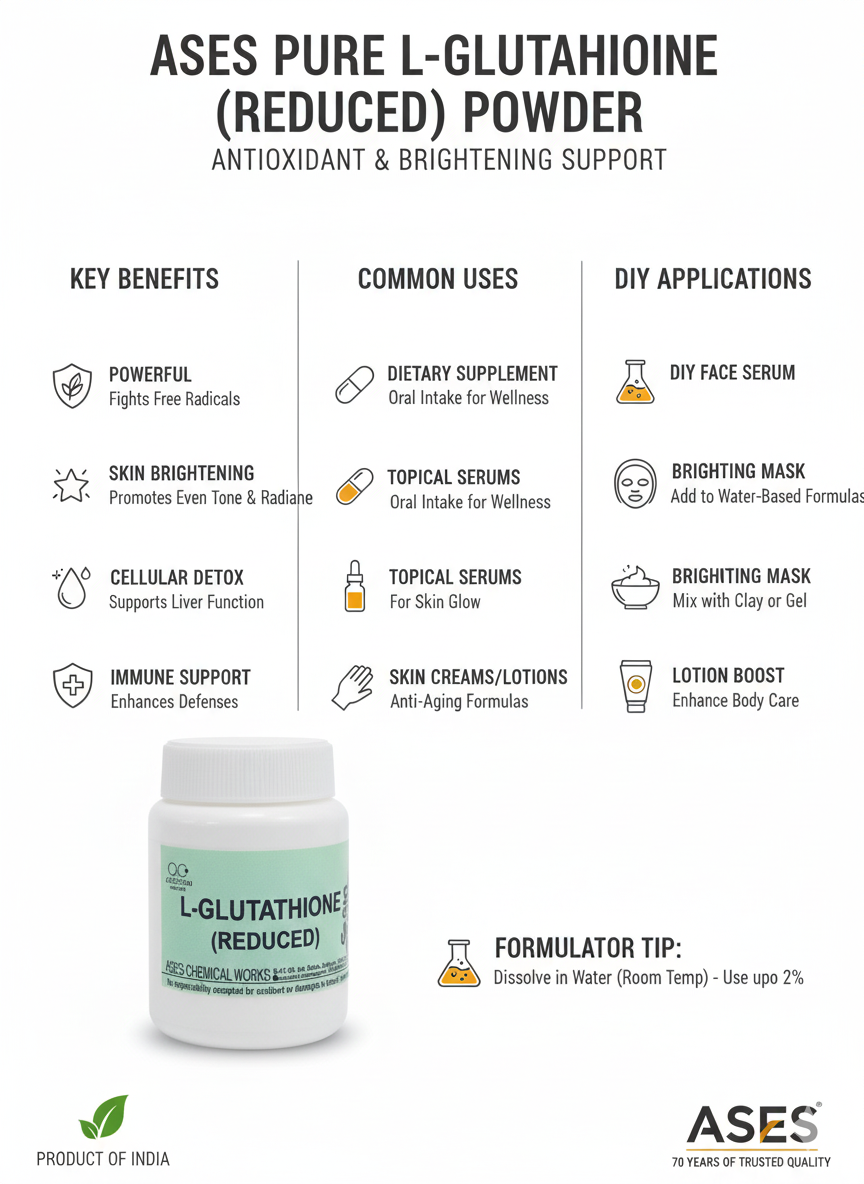 Shop L-Glutathione Reduced Powder Online in India aseschem Shop L-Glutathione Reduced Powder Online in India aseschem