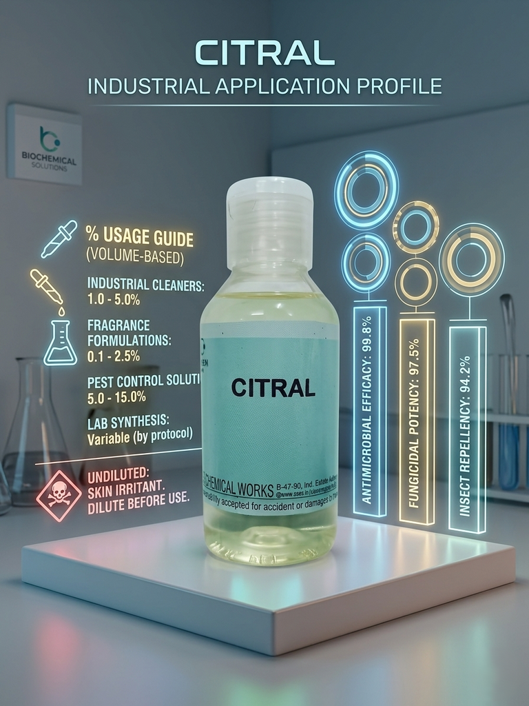 Buy Citral Online | 95%+ Pure Aroma Chemical – ASES – aseschem