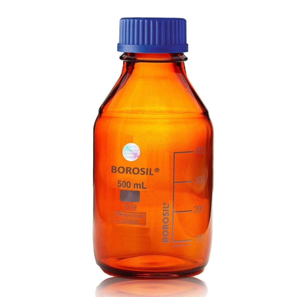 Reagent Boottle Reagent Bottle Amber Glass With Screw Cap Borosil – aseschem